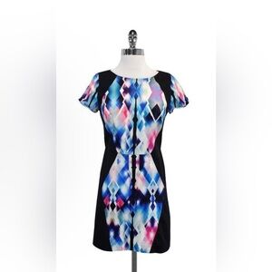 Milly Abstract Print Dress Size 0